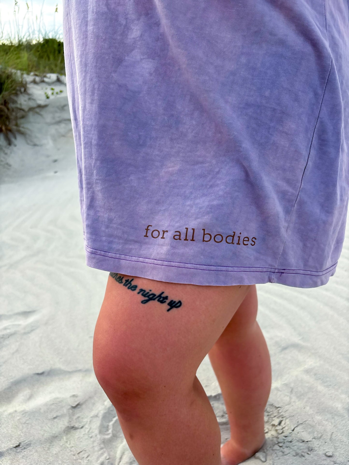 Lavender Hand-dyed Tee