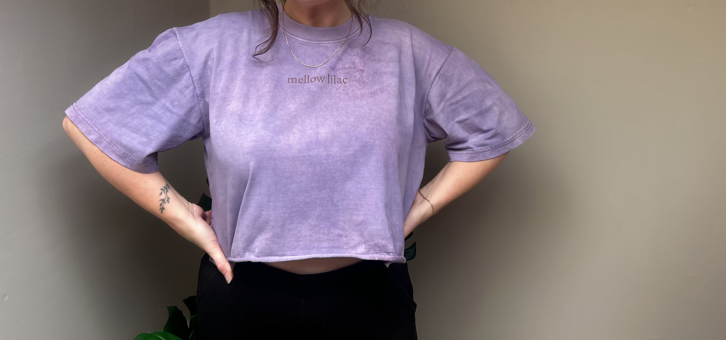 Lavender Hand-dyed Tee
